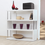 Casa si Gradina - Mobilier - Biblioteci si rafturi - Rafturi - Raft, alb/stralucire fina, BENITO - Infinity.ro