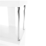 Casa si Gradina - Mobilier - Biblioteci si rafturi - Rafturi - Raft, alb/stralucire fina, BENITO - Infinity.ro