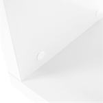 Casa si Gradina - Mobilier - Biblioteci si rafturi - Rafturi - Raft, alb/stralucire fina, BENITO - Infinity.ro