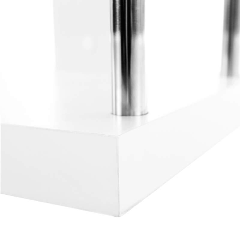 Casa si Gradina - Mobilier - Biblioteci si rafturi - Rafturi - Raft, alb/stralucire fina, BENITO - Infinity.ro