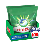 Market - Spalare si intretinere rufe - Produse intretinere textile - Detergent rufe - Detergent de rufe capsule Ariel All in One PODS Original, 2x54 buc, 108 spalari - Infinity.ro
