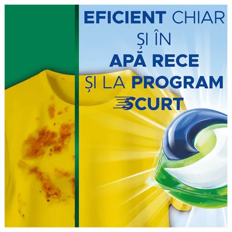 Market - Spalare si intretinere rufe - Produse intretinere textile - Detergent rufe - Detergent de rufe capsule Ariel All in One PODS Color, 65 spalari - Infinity.ro