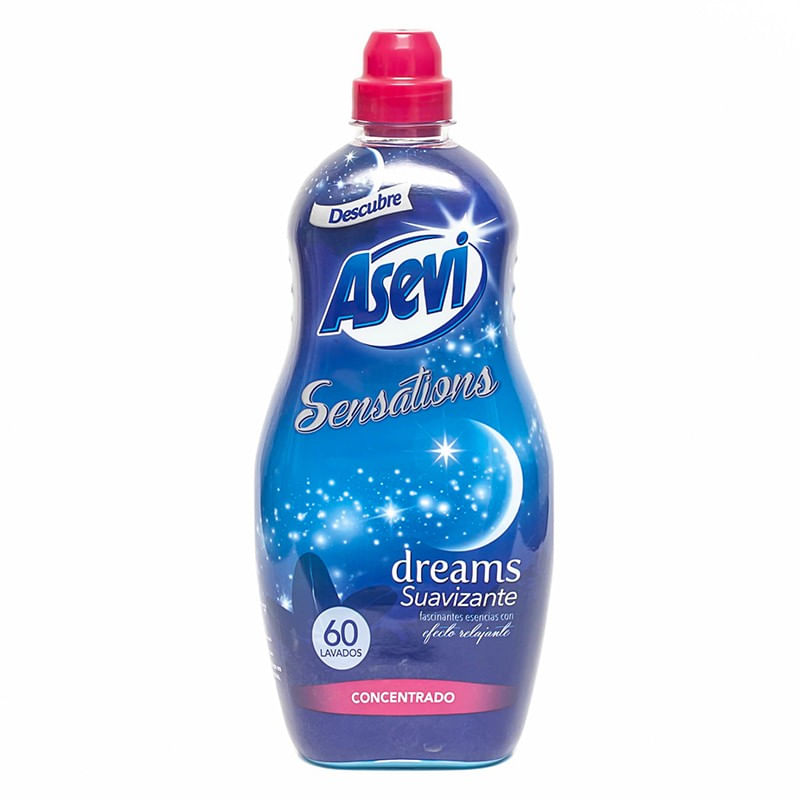 Market - Spalare si intretinere rufe - Produse intretinere textile - Balsam rufe - Set 2x Balsam de Rufe Asevi Sensation Dreams, 60 spalari, 1.44 l - Infinity.ro