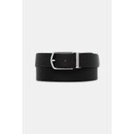Fashion, accesorii si bijuterii - Barbati - Accesorii barbati - Curele barbati - Curea din piele cu doua fete Tommy Hilfiger AM0AM13762 Negru 90 - Infinity.ro