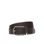 Fashion, accesorii si bijuterii - Barbati - Accesorii barbati - Curele barbati - Curea din piele cu doua fete Tommy Hilfiger AM0AM13762 Negru 90 - Infinity.ro