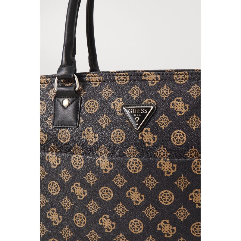 Fashion, accesorii si bijuterii - Femei - Accesorii femei - Genti si rucsacuri femei - Geanta dama Guess jesco TWY745 Maro 46 x 33 x 18.5 cm - Infinity.ro