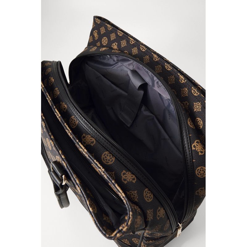 Fashion, accesorii si bijuterii - Femei - Accesorii femei - Genti si rucsacuri femei - Geanta dama Guess jesco TWY745 Maro 46 x 33 x 18.5 cm - Infinity.ro