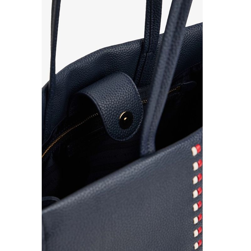 Fashion, accesorii si bijuterii - Femei - Accesorii femei - Genti si rucsacuri femei - Geanta dama Tommy Hilfiger AW0AW18157 Bleumarin 39 x 29 x 17 cm - Infinity.ro