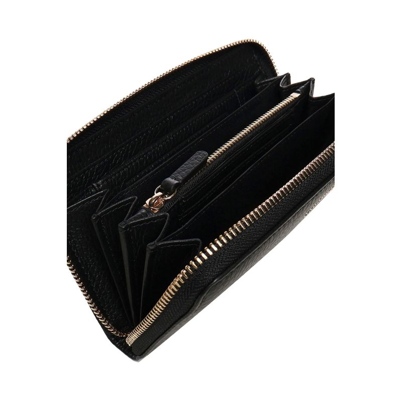 Fashion, accesorii si bijuterii - Femei - Accesorii femei - Portofele femei - Portofel dama Coccinelle E2MW5113201 Negru 18 x 10 x 2 cm - Infinity.ro