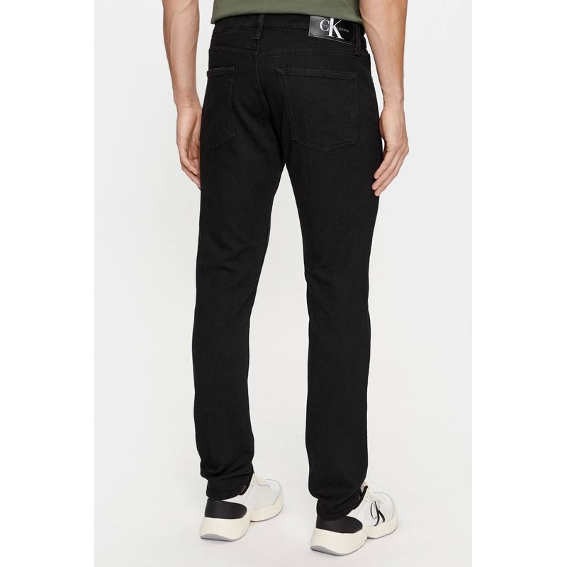 Fashion, accesorii si bijuterii - Barbati - Imbracaminte - Pantaloni barbati - Blugi barbati Calvin Klein Jeans J30J323687 W32-L32 US Negru - Infinity.ro
