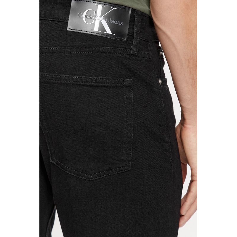 Fashion, accesorii si bijuterii - Barbati - Imbracaminte - Pantaloni barbati - Blugi barbati Calvin Klein Jeans J30J323687 W32-L32 US Negru - Infinity.ro