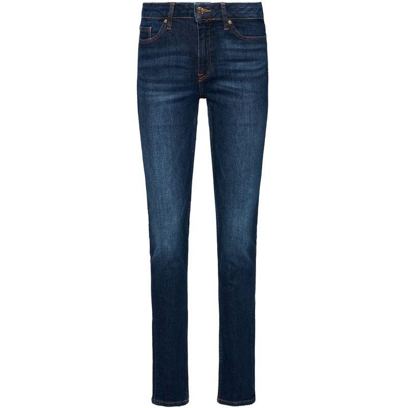 Fashion, accesorii si bijuterii - Femei - Imbracaminte femei - Pantaloni femei - Blugi dama Regular Fit Rome Tommy Hilfiger 1M87624289 W29-L30 US Bleumarin - Infinity.ro