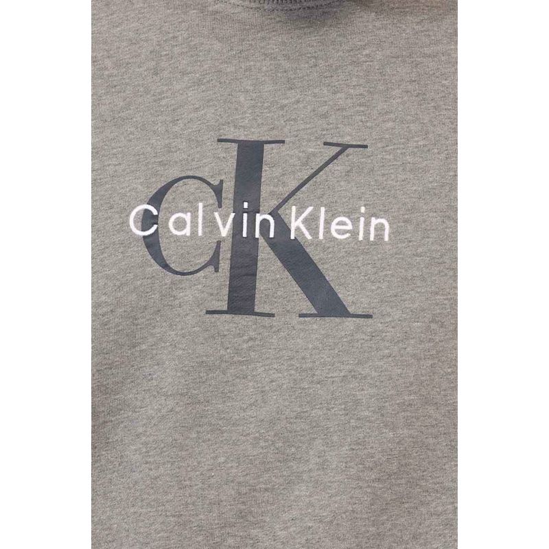Fashion, accesorii si bijuterii - Barbati - Imbracaminte - Tricouri si bluze barbati - Bluza barbati Calvin Klein Jeans LV04RD242G S INTL Gri - Infinity.ro