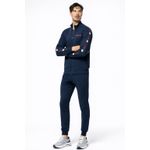 Fashion, accesorii si bijuterii - Barbati - Imbracaminte - Treninguri barbati - Trening barbati Lotto LA1077, set bluza cu fermoar si pantaloni, regular fit S INTL Albastru - Infinity.ro