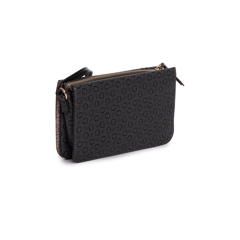 Fashion, accesorii si bijuterii - Femei - Accesorii femei - Genti si rucsacuri femei - Geanta dama Guess HWBETLP5157 Negru 22 x 14 x 4 cm - Infinity.ro