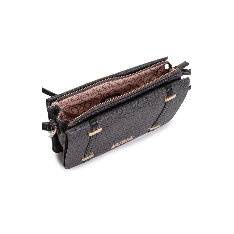 Fashion, accesorii si bijuterii - Femei - Accesorii femei - Genti si rucsacuri femei - Geanta dama Guess HWBETLP5157 Negru 22 x 14 x 4 cm - Infinity.ro
