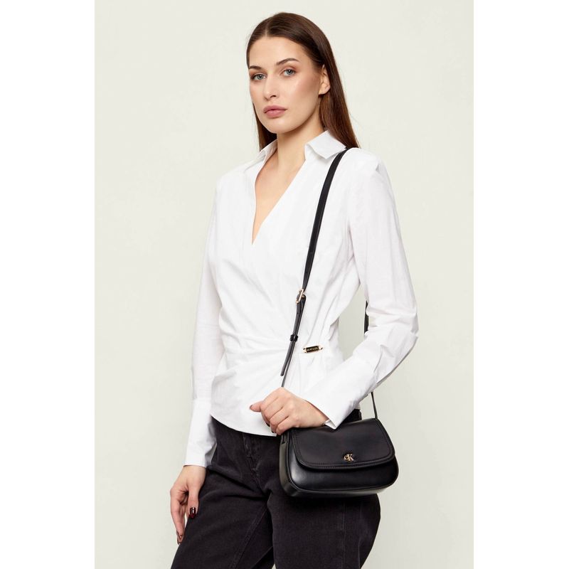 Fashion, accesorii si bijuterii - Femei - Accesorii femei - Genti si rucsacuri femei - Poseta dama Calvin Klein LV04F3421G Negru 22 x 14 x 5 cm - Infinity.ro