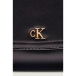 Fashion, accesorii si bijuterii - Femei - Accesorii femei - Genti si rucsacuri femei - Poseta dama Calvin Klein LV04F3421G Negru 22 x 14 x 5 cm - Infinity.ro