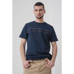 Fashion, accesorii si bijuterii - Barbati - Imbracaminte - Tricouri si bluze barbati - Tricou barbati Tommy Hilfiger MW0MW38981 L INTL Bleumarin - Infinity.ro