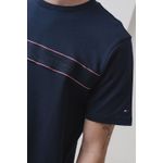 Fashion, accesorii si bijuterii - Barbati - Imbracaminte - Tricouri si bluze barbati - Tricou barbati Tommy Hilfiger MW0MW38981 L INTL Bleumarin - Infinity.ro