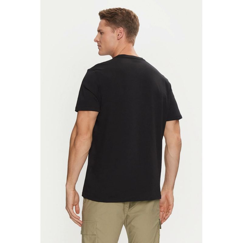 Fashion, accesorii si bijuterii - Barbati - Imbracaminte - Tricouri si bluze barbati - Tricou barbati Calvin Klein Jeans 00040EM286 L INTL Negru - Infinity.ro
