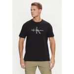 Fashion, accesorii si bijuterii - Barbati - Imbracaminte - Tricouri si bluze barbati - Tricou barbati Calvin Klein Jeans 00040EM286 L INTL Negru - Infinity.ro
