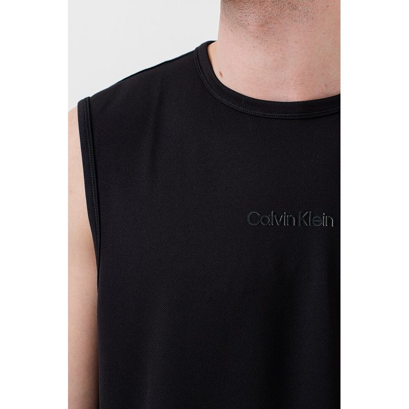 Fashion, accesorii si bijuterii - Barbati - Imbracaminte - Tricouri si bluze barbati - Tricou barbati Calvin Klein Performance  LVGMS5K165 L INTL Negru - Infinity.ro