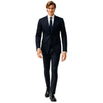 Fashion, accesorii si bijuterii - Barbati - Imbracaminte - Costume barbati - Costum barbati regular fit Calvin Klein K10K103080 Bleumarin S INTL - Infinity.ro