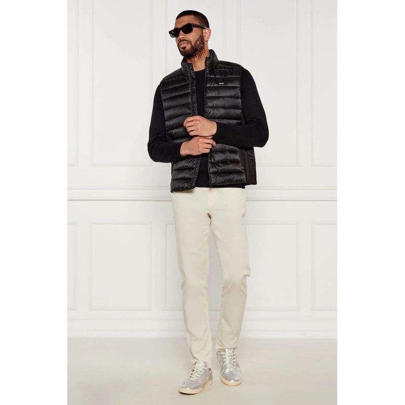 Sport si Outdoor - Echipament Sportiv - Imbracaminte sport - Veste sport - Vesta barbati Calvin Klein K10K108292 Negru L INTL - Infinity.ro