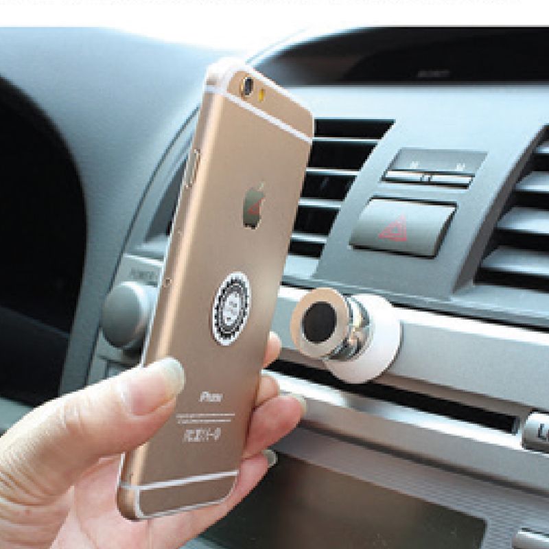 Auto si Moto - Piese auto si accesorii - Interior auto - Accesorii interior - Suport magnetic pentru telefon, cu banda adeziva - Infinity.ro