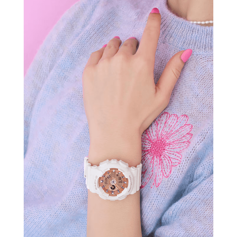 Fashion, accesorii si bijuterii - Femei - Bijuterii femei - Ceasuri femei - Baby-G Female Watch BA-110X-7A1ER - Infinity.ro