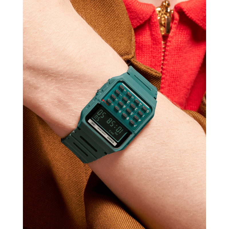 Fashion, accesorii si bijuterii - Barbati - Bijuterii barbati - Ceasuri barbati - Mini Calculator Unisex Watch CA-53WB-3BEF - Infinity.ro