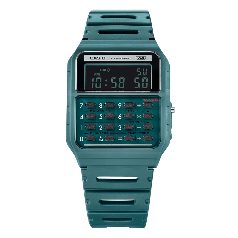 Fashion, accesorii si bijuterii - Barbati - Bijuterii barbati - Ceasuri barbati - Mini Calculator Unisex Watch CA-53WB-3BEF - Infinity.ro