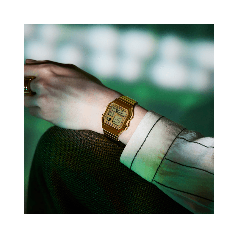 Fashion, accesorii si bijuterii - Barbati - Bijuterii barbati - Ceasuri barbati - Vintage Male Watch A130WEG-9AEF - Infinity.ro