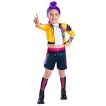 Jucarii, Copii si Bebe - Jucarii si jocuri - Jucarii de rol - Masti si costume copii - Costum KPop Demon Hunters - Rumi Classic pentru fete 9-10 ani 134-140 cm - Infinity.ro