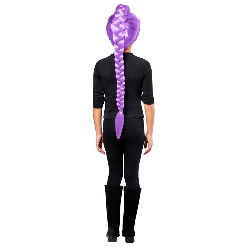 Jucarii, Copii si Bebe - Jucarii si jocuri - Jucarii de rol - Masti si costume copii - Peruca KPop Demon Hunters - Rumi pentru fete 6 ani + One Size - Infinity.ro