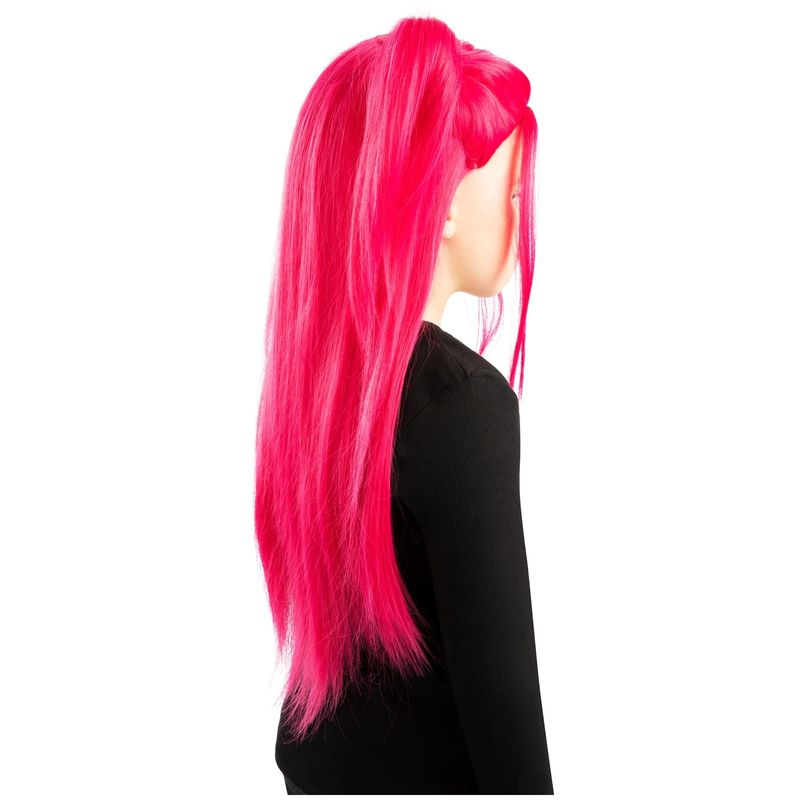 Jucarii, Copii si Bebe - Jucarii si jocuri - Jucarii de rol - Masti si costume copii - Peruca KPop Demon Hunters - Mira pentru fete 6 ani + One Size - Infinity.ro