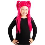 Jucarii, Copii si Bebe - Jucarii si jocuri - Jucarii de rol - Masti si costume copii - Peruca KPop Demon Hunters - Mira pentru fete 6 ani + One Size - Infinity.ro