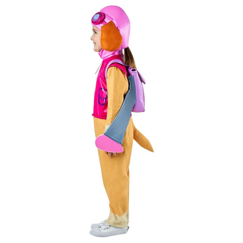 Jucarii, Copii si Bebe - Jucarii si jocuri - Jucarii de rol - Masti si costume copii - Costum Skye Deluxe cu rucsac pentru fete - Patrula Catelusilor 2-3 ani 93-99 cm - Infinity.ro