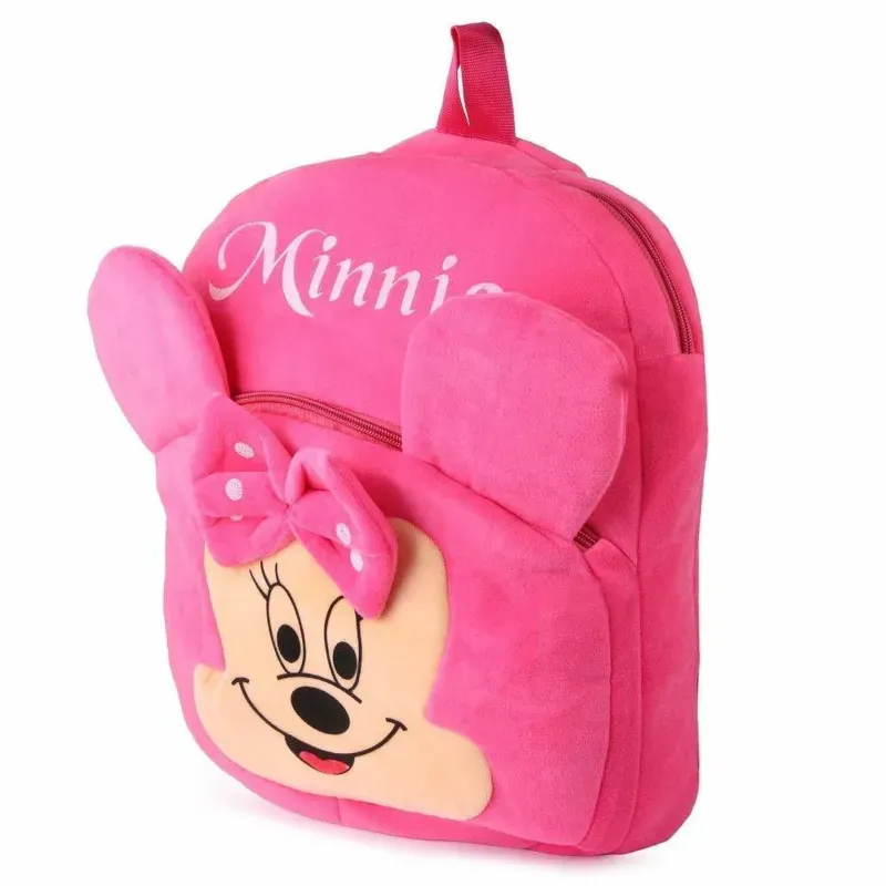 Fashion, accesorii si bijuterii - Copii - Accesorii copii - Genti si rucsacuri copii - Rucsac Plus Copii pentru Gradinita, model Soricel Roz, moale si usor, 23x23 cm - Infinity.ro