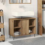 Casa si Gradina - Mobilier - Mobilier baie - Comode baie - Unitate closet Stejar Handmade MDF Standard Closet - Infinity.ro
