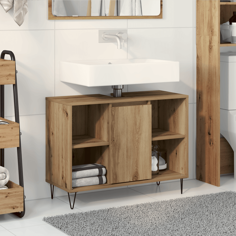 Casa si Gradina - Mobilier - Mobilier baie - Comode baie - Unitate closet Stejar Handmade MDF Standard Closet - Infinity.ro