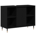 Casa si Gradina - Mobilier - Mobilier baie - Comode baie - Unitate de vanitate Stejar negru Lemn prelucrat Mediu - Infinity.ro