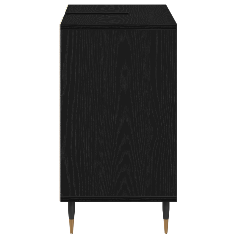 Casa si Gradina - Mobilier - Mobilier baie - Comode baie - Unitate de vanitate Stejar negru Lemn prelucrat Mediu - Infinity.ro