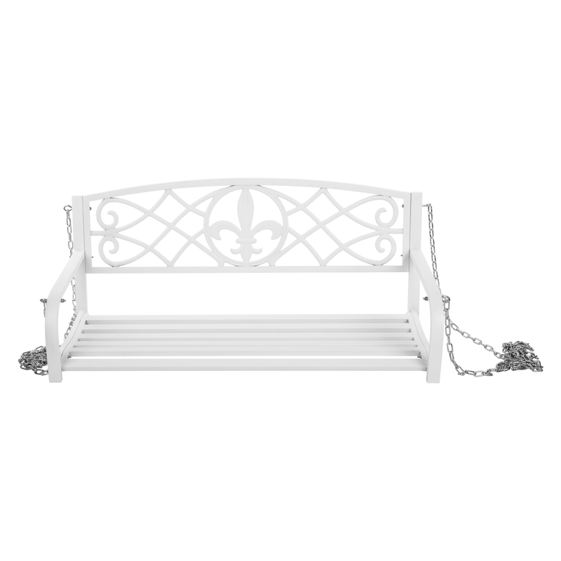 Casa si Gradina - Gradina si terasa - Balansoare si hamace - Balansoare - Leagan de gradina, alb, ABEA - Infinity.ro