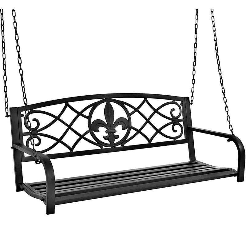 Casa si Gradina - Gradina si terasa - Balansoare si hamace - Balansoare - Leagan de gradina, negru, ABEA - Infinity.ro