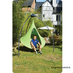 Casa si Gradina - Gradina si terasa - Balansoare si hamace - Balansoare - Suport pentru scaun suspendat, negru, HAKI - Infinity.ro