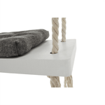 Jucarii, Copii si Bebe - Jucarii si jocuri - Jucarii de exterior - Leagane copii - Leagan pentru copii, alb / gri, SVING - Infinity.ro