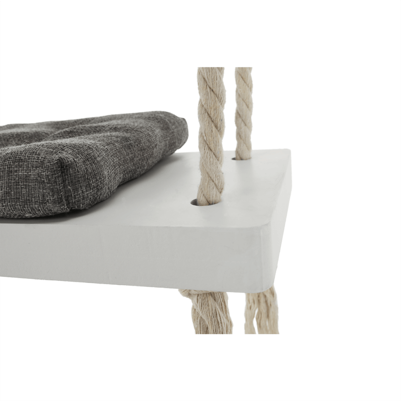 Jucarii, Copii si Bebe - Jucarii si jocuri - Jucarii de exterior - Leagane copii - Leagan pentru copii, alb / gri, SVING - Infinity.ro