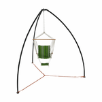 Casa si Gradina - Gradina si terasa - Balansoare si hamace - Balansoare - Suport pentru scaun suspendat, negru, HAKI - Infinity.ro